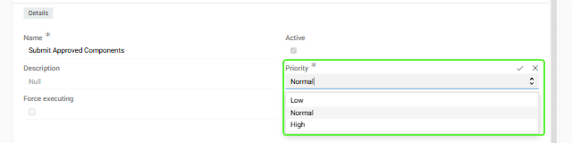Synchronization priority