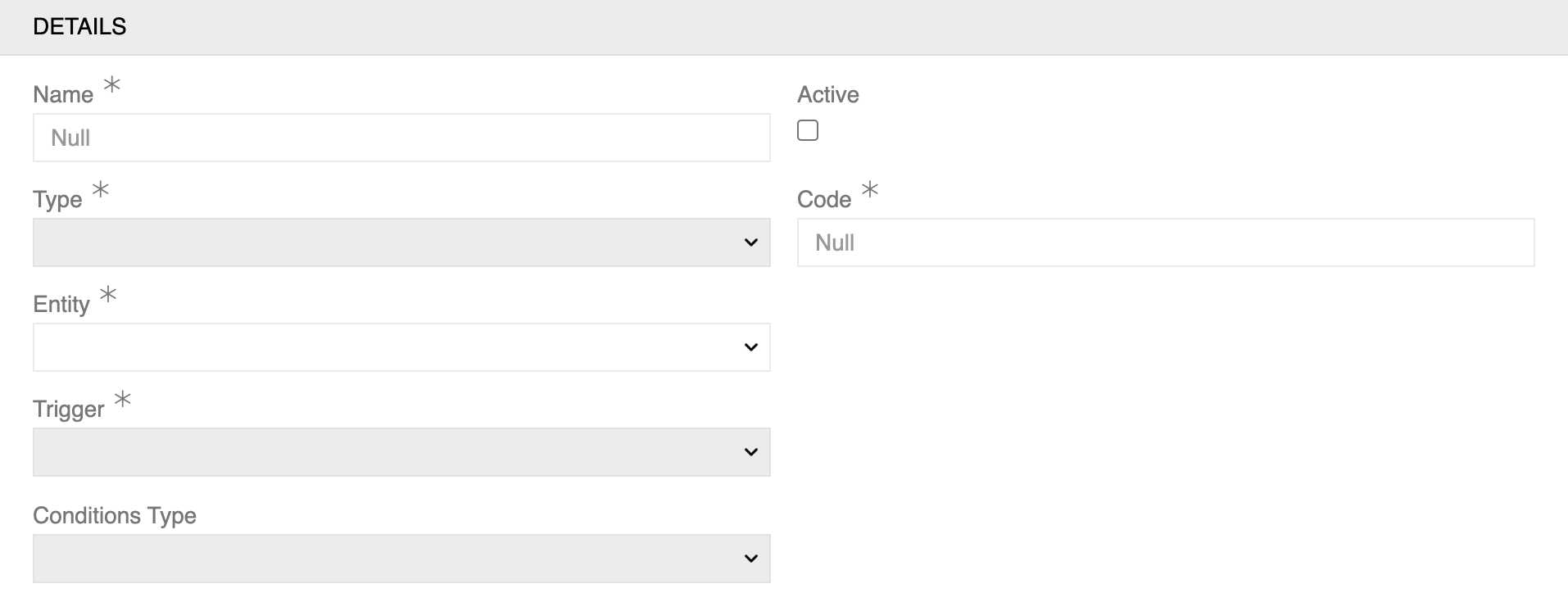 UI Handlers Create Form