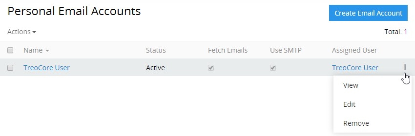 Email Actions