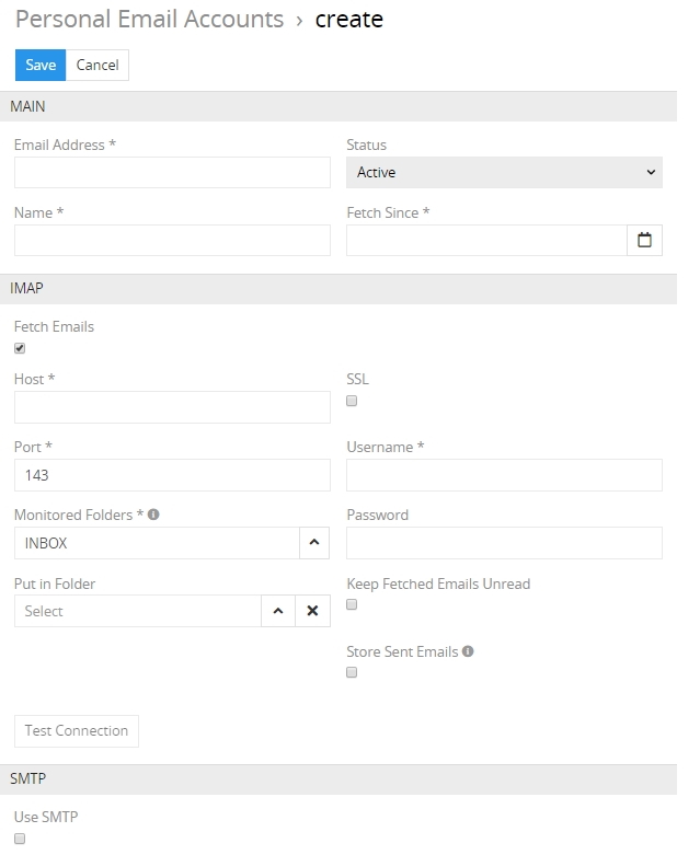 Create Personal Email Accounts