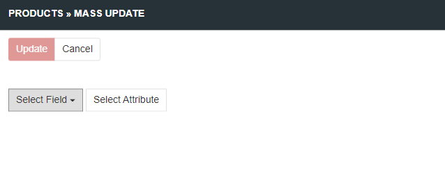 Mass update select