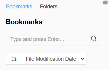 Left sidebar