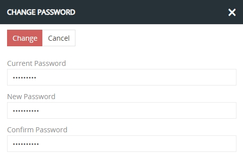 User Password Change