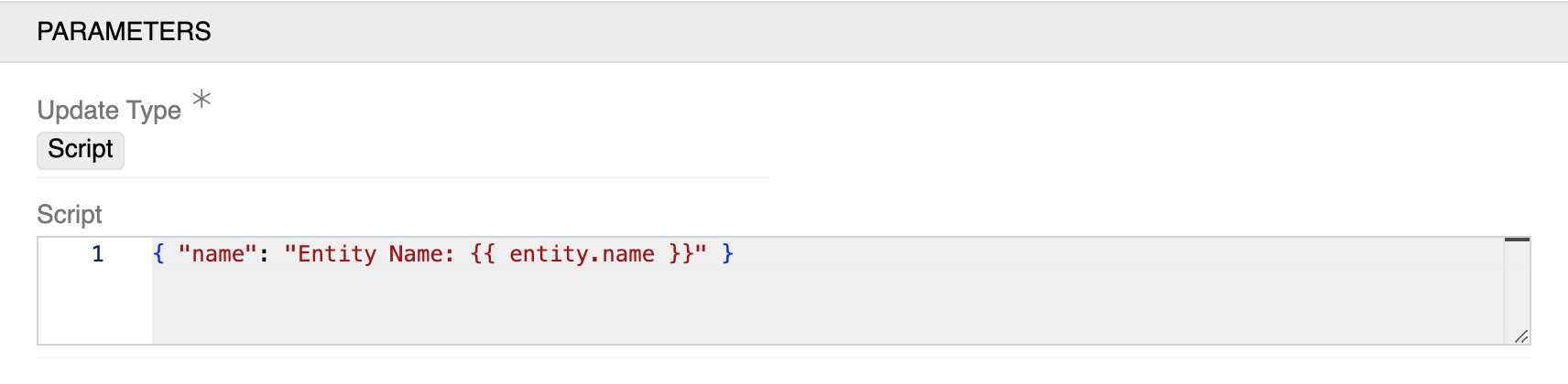 Create Script Parameters