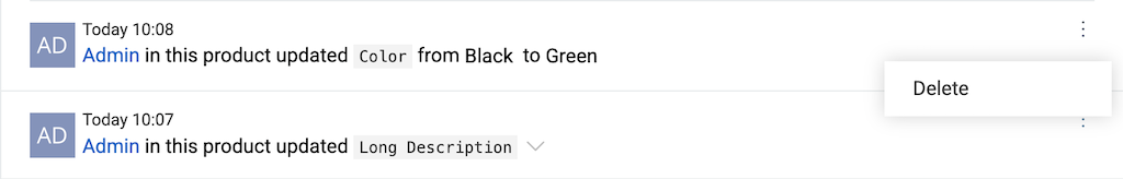 Remove From Activities