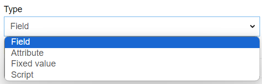 Entity configurator types