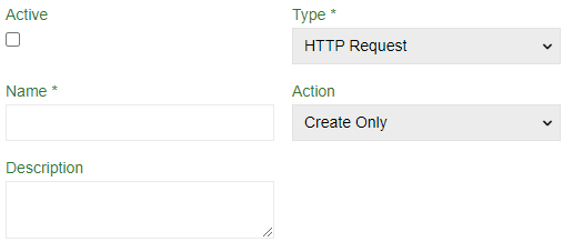 Selecting HTTP request