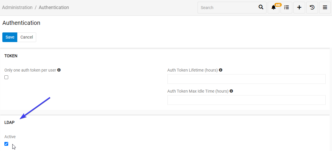 ldap setting