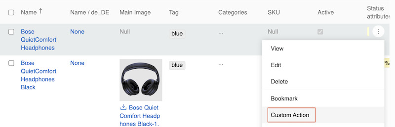 Record Level Single Action