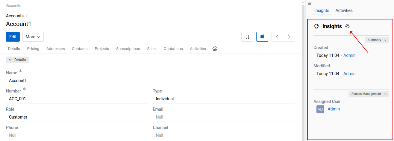 Account Insights