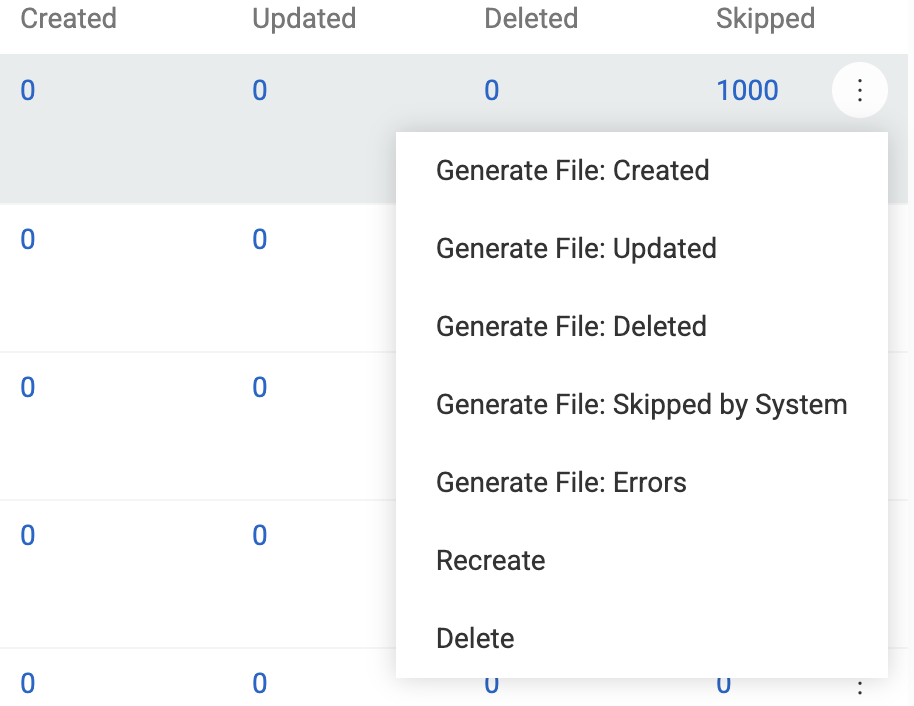File generating