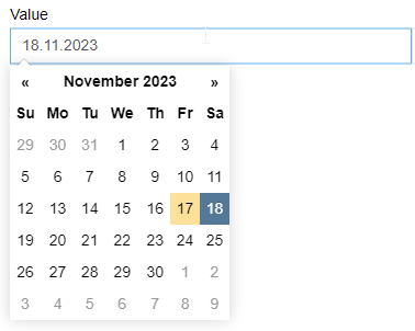 Attribute output type