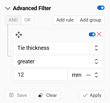 Filtering Values