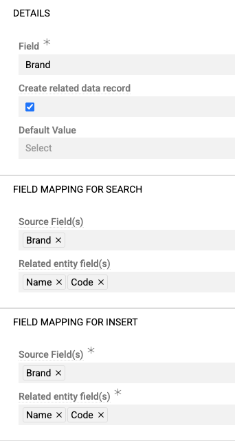 Configurator create related