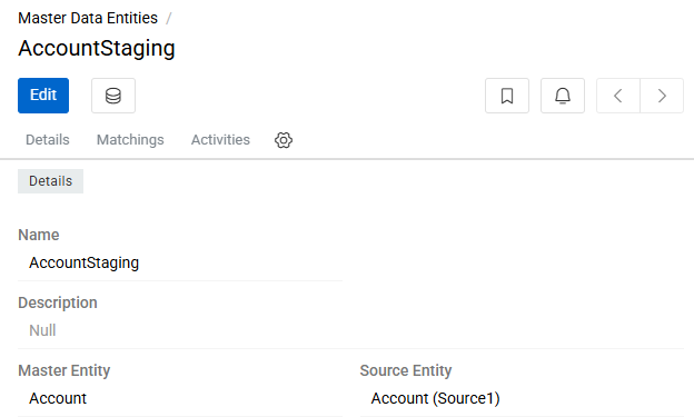 Source-staging relation