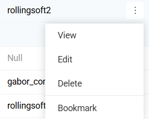 Brands single record actions