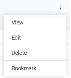Categories single record actions