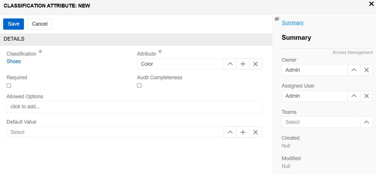 Channel attribute