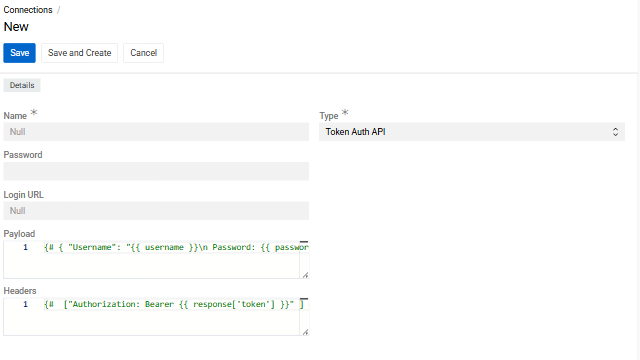 Token Auth API