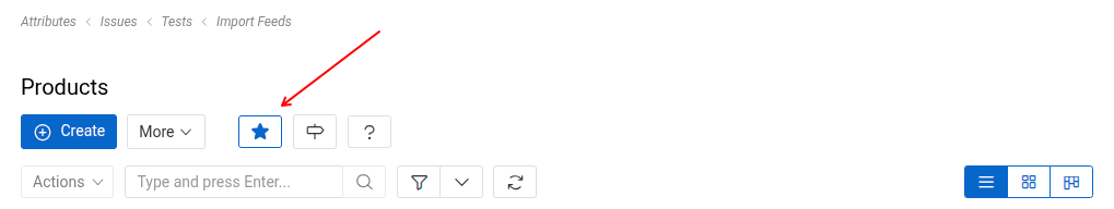 Config Favorites