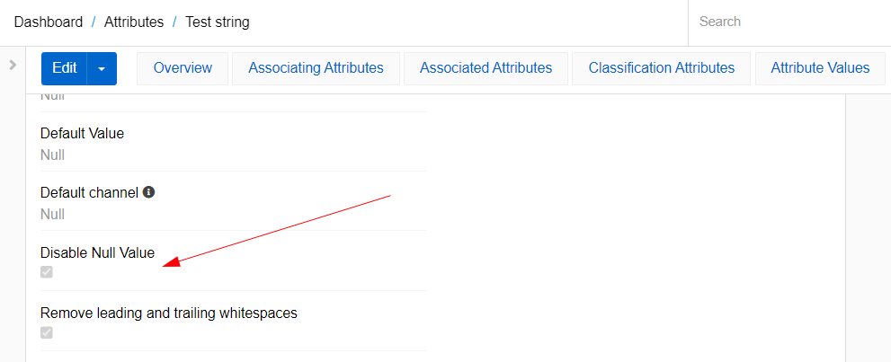 Disable Null