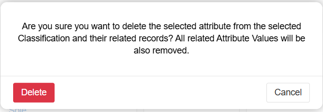 Removal confirmation
