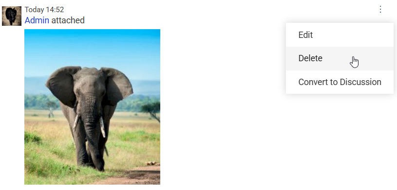 Remove post